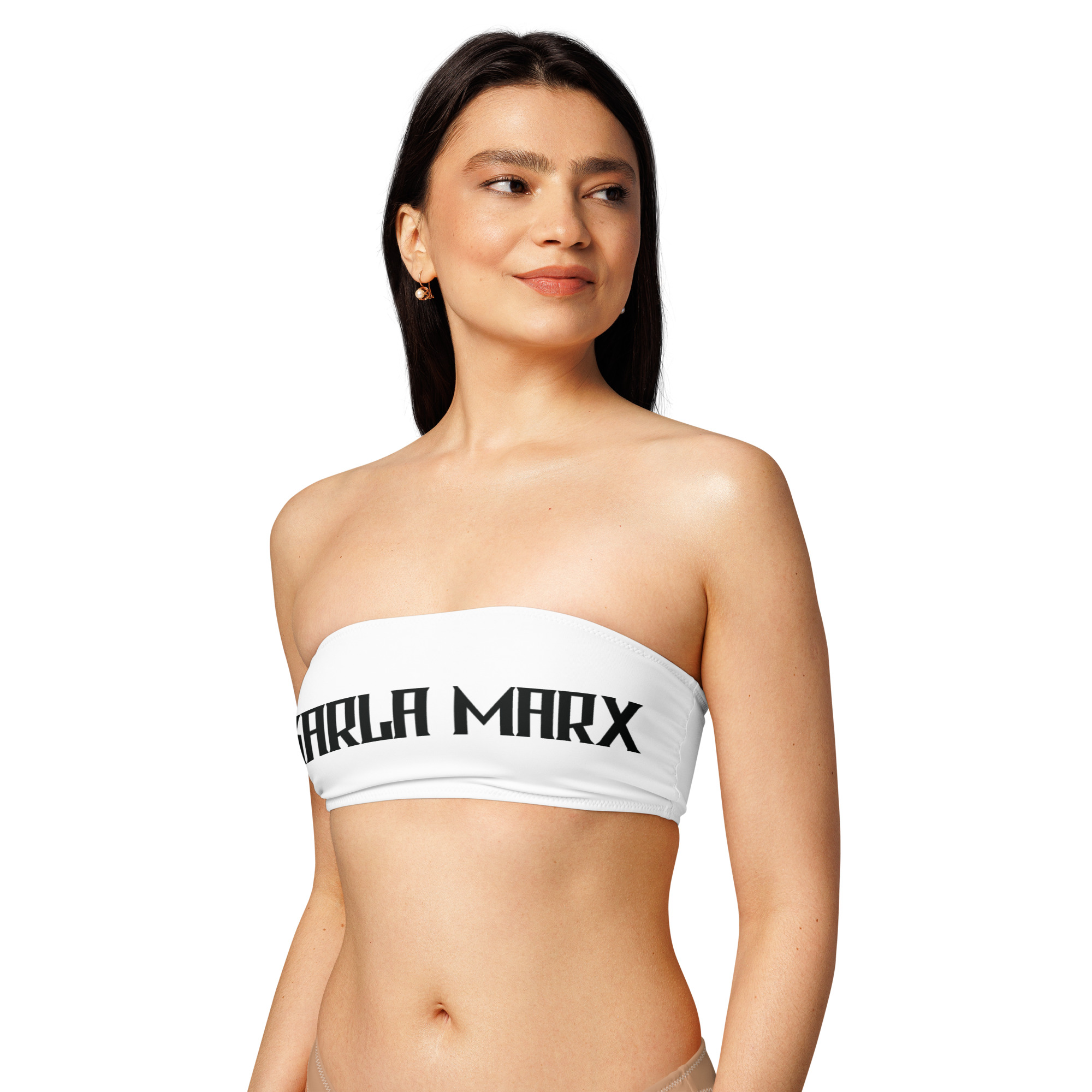 Recycled bandeau bikini top - Image 3