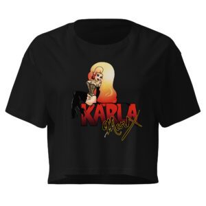 Karla Marx Graphic Crop Top